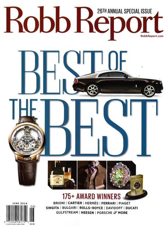 Robb Report Best of the Best 2014