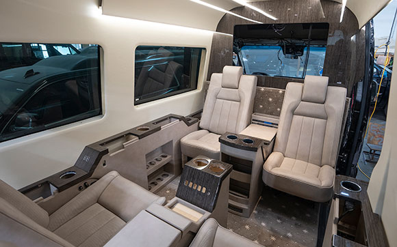 2022 Becker JetVan®. 144″ High roof model. (New! 90% complete)