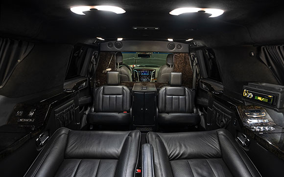 2016 Becker Cadillac Escalade ESV, Mobile office
