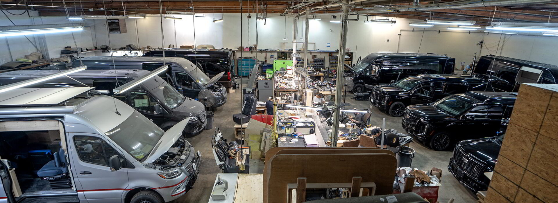 2. Fabrication, upholstery and final assembly under one roof